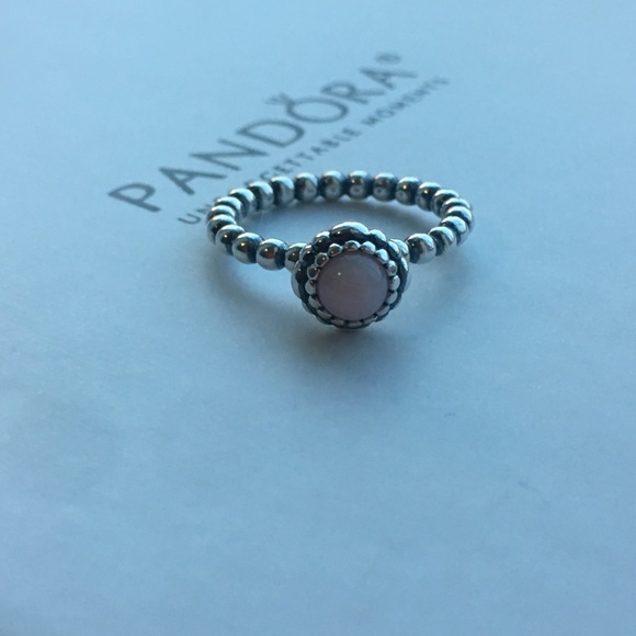 New retired Authentic Pandora birthstone ring - Picture 2 of 5